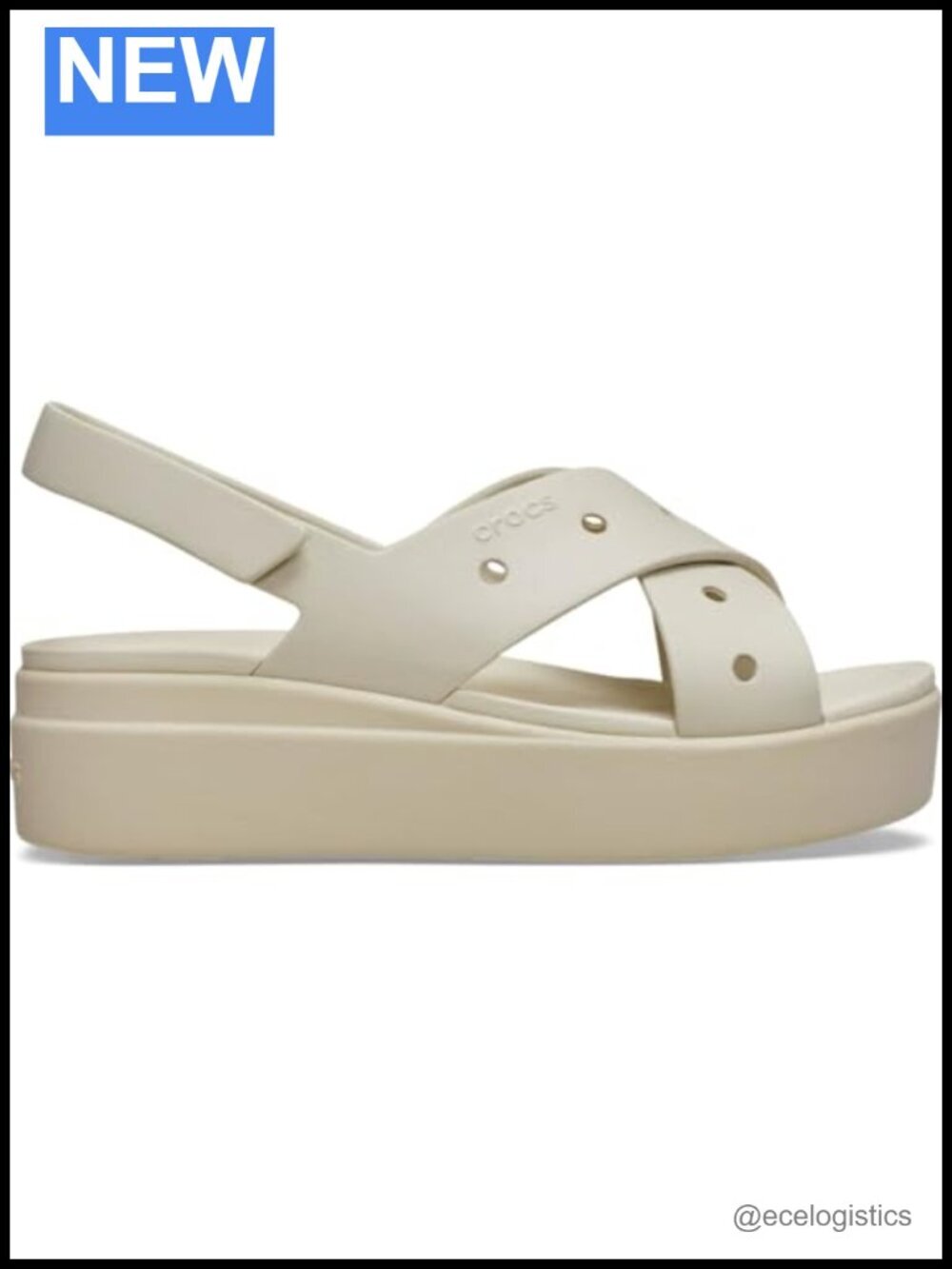 Platform Wedge Sandals with LiteRide Comfort, Adjustable Ankle Strap